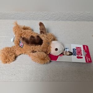 NEW King Cozie Marvin Moose Extra Small Squeaky 6" Plush Dog Toy Pets Animals